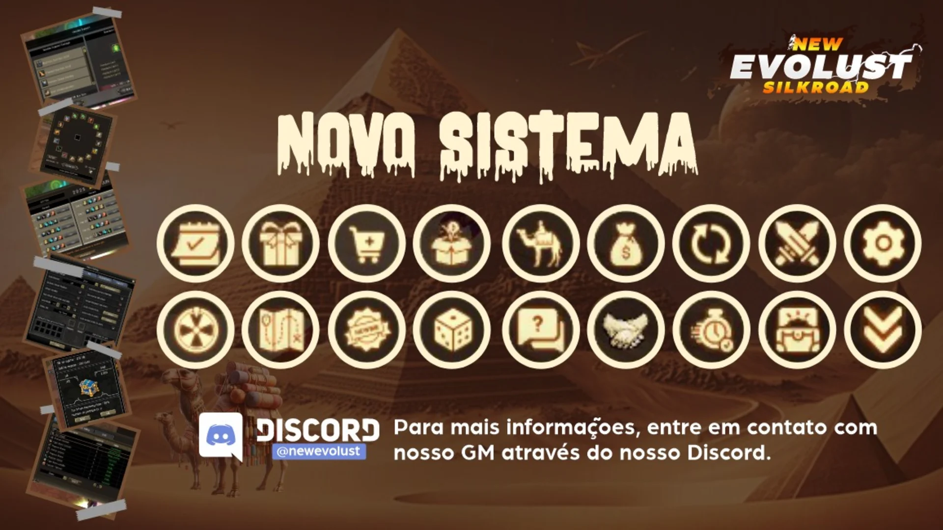 Venha testar!